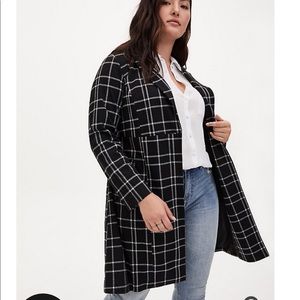 BNWT Black and White Blazer